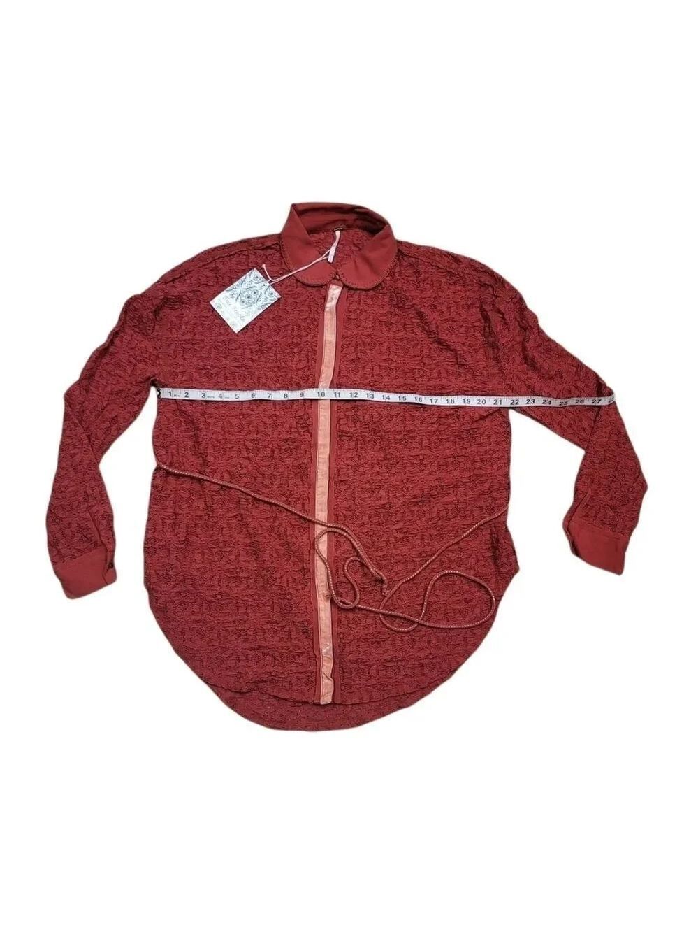 Free People Must Have Tunic In Red - Picture 11 of 11